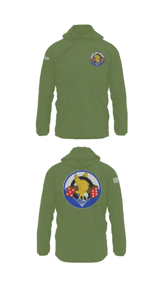 Windbreaker, 506th PIR, Army, Teamtime, Team time, sublimation, custom sports apparel, team uniforms, spirit wear, spiritwear, sports uniforms, custom shirts, team store, custom team store, fundraiser sports, apparel fundraiser