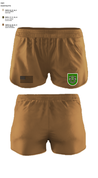 Ranger Panties, 10 SFG, Army, Teamtime, Team time, sublimation, custom sports apparel, team uniforms, spirit wear, spiritwear, sports uniforms, custom shirts, team store, custom team store, fundraiser sports, apparel fundraiser