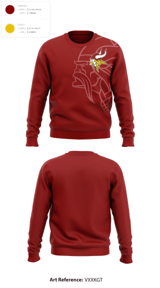 Crew Neck Sweatshirt, Mission Valley Senior High School Volleyball, Women's Volleyball, Teamtime, Team time, sublimation, custom sports apparel, team uniforms, spirit wear, spiritwear, sports uniforms, custom shirts, team store, custom team store, fundraiser sports, apparel fundraiser