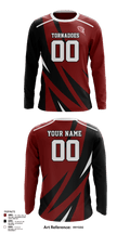 Tornadoes 86564935 Long Sleeve Performance Shirt - 2