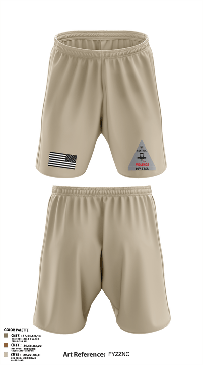 19th TASS 24755317 Athletic Shorts With Pockets - 3