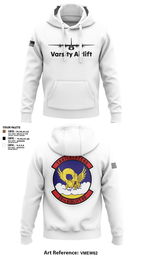Hoodie, 39th AS, Air Force, Teamtime, Team time, sublimation, custom sports apparel, team uniforms, spirit wear, spiritwear, sports uniforms, custom shirts, team store, custom team store, fundraiser sports, apparel fundraiser