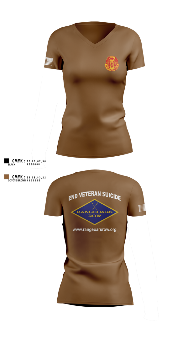 Women's Short Sleeve Vneck Shirt, B/2-327th, , Teamtime, Team time, sublimation, custom sports apparel, team uniforms, spirit wear, spiritwear, sports uniforms, custom shirts, team store, custom team store, fundraiser sports, apparel fundraiser