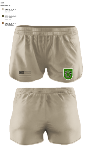 Ranger Panties, 10 SFG, Army, Teamtime, Team time, sublimation, custom sports apparel, team uniforms, spirit wear, spiritwear, sports uniforms, custom shirts, team store, custom team store, fundraiser sports, apparel fundraiser