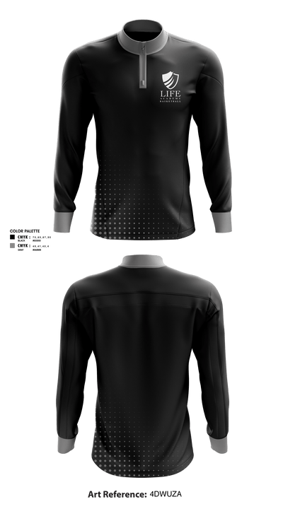 Life Academy Royals 91505930 Quarter Zip Jacket - 1