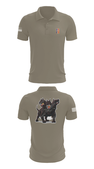 Short Sleeve Performance Polo, 1-174th ADA RGT, , Teamtime, Team time, sublimation, custom sports apparel, team uniforms, spirit wear, spiritwear, sports uniforms, custom shirts, team store, custom team store, fundraiser sports, apparel fundraiser