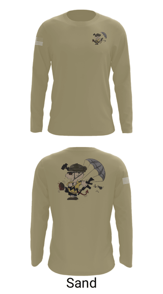 Long Sleeve Performance Shirt, 1-508th PIR, Army, Teamtime, Team time, sublimation, custom sports apparel, team uniforms, spirit wear, spiritwear, sports uniforms, custom shirts, team store, custom team store, fundraiser sports, apparel fundraiser