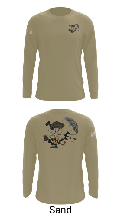 1-508th PIR 27365393 Long Sleeve Performance Shirt - 86