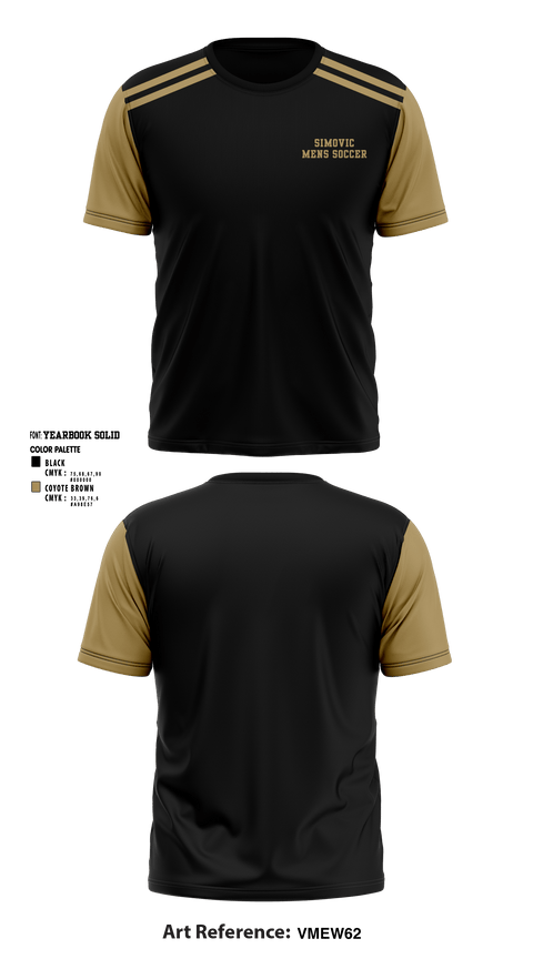 Short Sleeve Performance Shirt, Simovic, Men's Soccer, Teamtime, Team time, sublimation, custom sports apparel, team uniforms, spirit wear, spiritwear, sports uniforms, custom shirts, team store, custom team store, fundraiser sports, apparel fundraiser