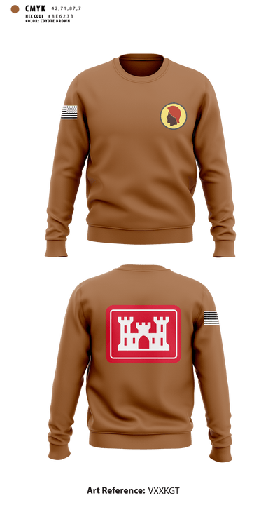 230th Engineer Corps 67785067 Crew Neck Sweatshirt - 1