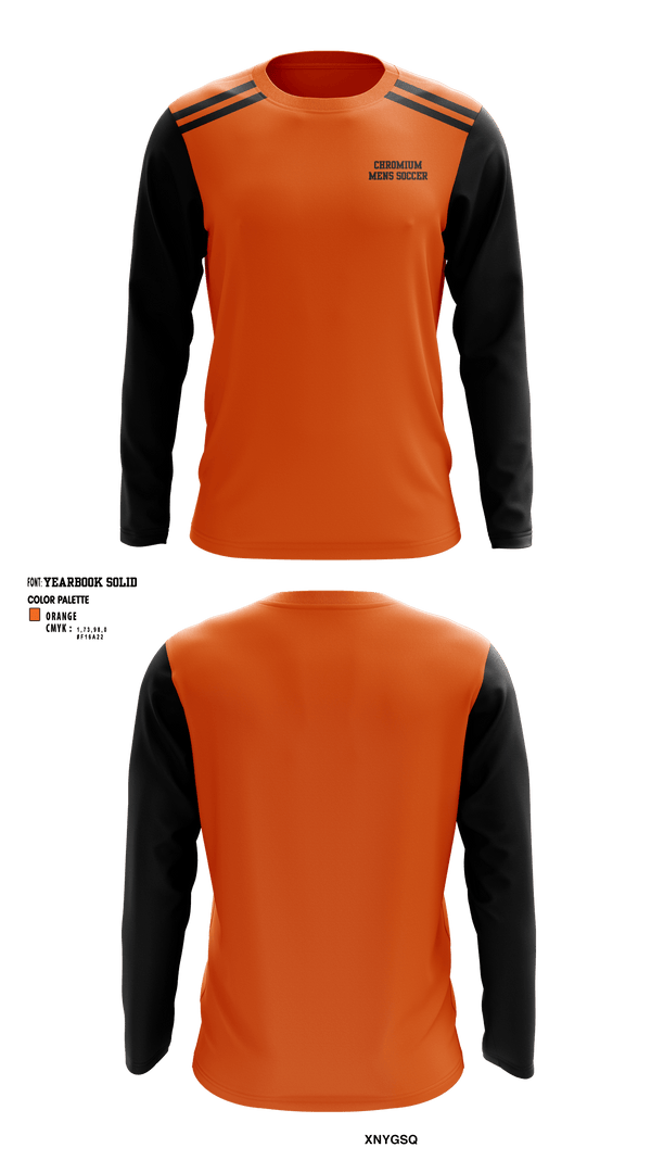 Long Sleeve Performance Shirt, Chromium, Men's Soccer, Teamtime, Team time, sublimation, custom sports apparel, team uniforms, spirit wear, spiritwear, sports uniforms, custom shirts, team store, custom team store, fundraiser sports, apparel fundraiser