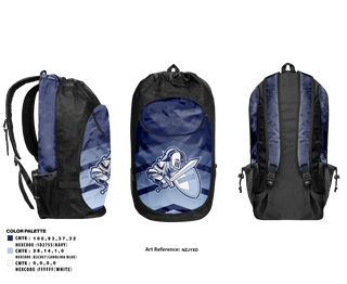 Gear Bag, Monsignor Scanlan Volleyball, Women's Volleyball, Teamtime, Team time, sublimation, custom sports apparel, team uniforms, spirit wear, spiritwear, sports uniforms, custom shirts, team store, custom team store, fundraiser sports, apparel fundraiser