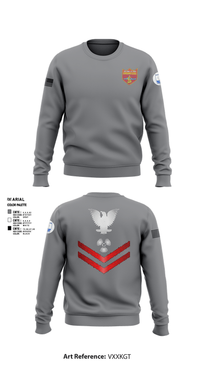 USS COOK FF-1083 34128089 Crew Neck Sweatshirt - 2