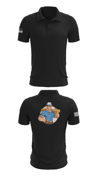 Short Sleeve Performance Polo, Gómez Door’s & Trim, , Teamtime, Team time, sublimation, custom sports apparel, team uniforms, spirit wear, spiritwear, sports uniforms, custom shirts, team store, custom team store, fundraiser sports, apparel fundraiser