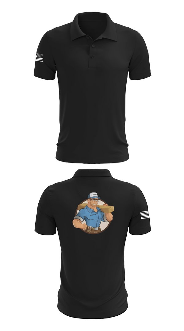 Short Sleeve Performance Polo, Gómez Door’s & Trim, , Teamtime, Team time, sublimation, custom sports apparel, team uniforms, spirit wear, spiritwear, sports uniforms, custom shirts, team store, custom team store, fundraiser sports, apparel fundraiser