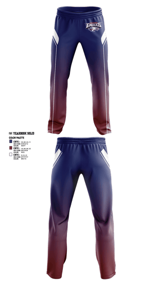 Sweatpants, Milford Eagles Pop Warner Football and Cheer, Football, Teamtime, Team time, sublimation, custom sports apparel, team uniforms, spirit wear, spiritwear, sports uniforms, custom shirts, team store, custom team store, fundraiser sports, apparel fundraiser
