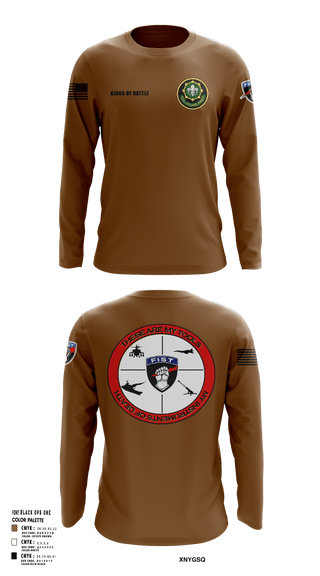 Long Sleeve Performance Shirt, FAS 2CR, Army, Teamtime, Team time, sublimation, custom sports apparel, team uniforms, spirit wear, spiritwear, sports uniforms, custom shirts, team store, custom team store, fundraiser sports, apparel fundraiser
