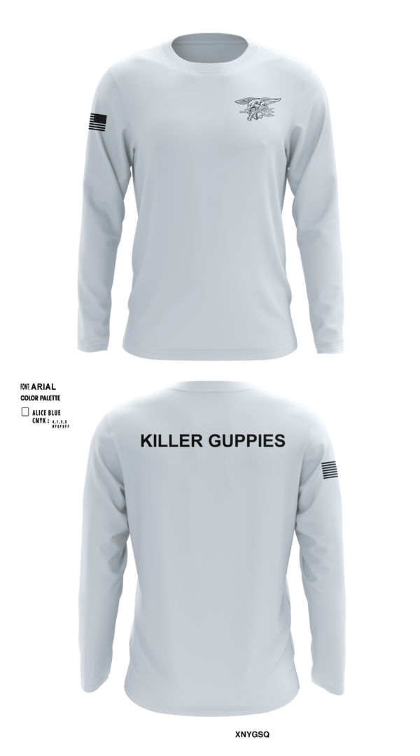 Long Sleeve Performance Shirt, HuggersKiller Guppies, Wrestling, Teamtime, Team time, sublimation, custom sports apparel, team uniforms, spirit wear, spiritwear, sports uniforms, custom shirts, team store, custom team store, fundraiser sports, apparel fundraiser