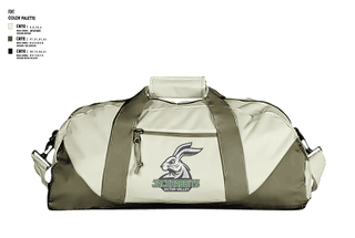 Duffle Bag, JackRabbits, Men's Basketball, Teamtime, Team time, sublimation, custom sports apparel, team uniforms, spirit wear, spiritwear, sports uniforms, custom shirts, team store, custom team store, fundraiser sports, apparel fundraiser