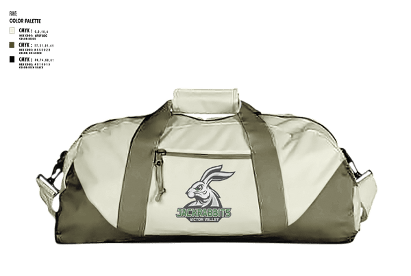 Duffle Bag, JackRabbits, Men's Basketball, Teamtime, Team time, sublimation, custom sports apparel, team uniforms, spirit wear, spiritwear, sports uniforms, custom shirts, team store, custom team store, fundraiser sports, apparel fundraiser
