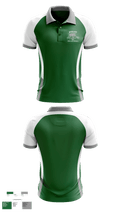 Burley High School Volleyball 52581207 Short Sleeve Performance Polo - 1
