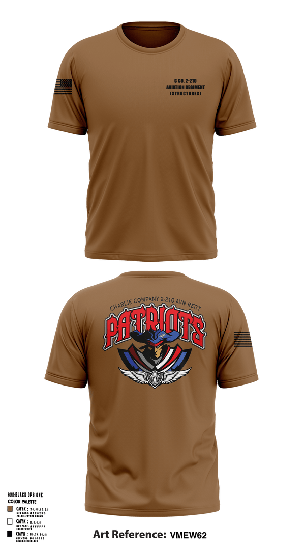 Short Sleeve Performance Shirt, C Co. 2-210 Aviation Regiment (Structures), , Teamtime, Team time, sublimation, custom sports apparel, team uniforms, spirit wear, spiritwear, sports uniforms, custom shirts, team store, custom team store, fundraiser sports, apparel fundraiser