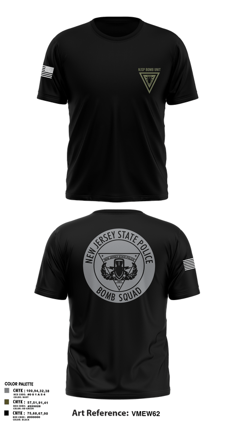 Old School Cotton Feel Shirt, NJSP BOMB UNIT, , Teamtime, Team time, sublimation, custom sports apparel, team uniforms, spirit wear, spiritwear, sports uniforms, custom shirts, team store, custom team store, fundraiser sports, apparel fundraiser