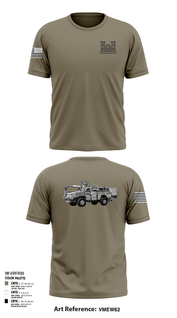 Short Sleeve Performance Shirt, 82nd Engineer Battalion, Army, Teamtime, Team time, sublimation, custom sports apparel, team uniforms, spirit wear, spiritwear, sports uniforms, custom shirts, team store, custom team store, fundraiser sports, apparel fundraiser