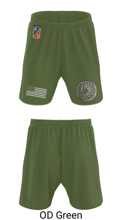 1st Det. Royal Lao Airborne 88518562 Athletic Shorts With Pockets - 49