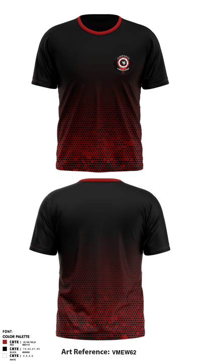 Clan Of Alphas 8360618 Short Sleeve Rash Guard Shirt - 1