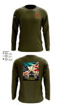 3/7 India Co. Wpns Plt 50459074 Long Sleeve Performance Shirt - 102