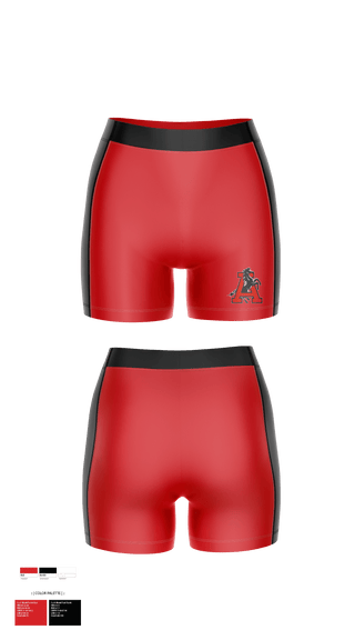 Women's Compression Shorts, Assumption High School Volleyball, Women's Volleyball, Teamtime, Team time, sublimation, custom sports apparel, team uniforms, spirit wear, spiritwear, sports uniforms, custom shirts, team store, custom team store, fundraiser sports, apparel fundraiser