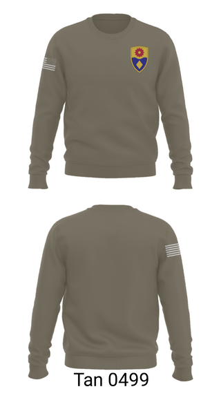 Crew Neck Sweatshirt, 270th MP CO, National Guard, Teamtime, Team time, sublimation, custom sports apparel, team uniforms, spirit wear, spiritwear, sports uniforms, custom shirts, team store, custom team store, fundraiser sports, apparel fundraiser