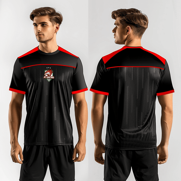 Short Sleeve Performance Shirt, JC United, Men's Soccer, Teamtime, Team time, sublimation, custom sports apparel, team uniforms, spirit wear, spiritwear, sports uniforms, custom shirts, team store, custom team store, fundraiser sports, apparel fundraiser