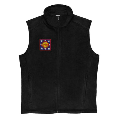 DYS Men’s Columbia fleece vest-1