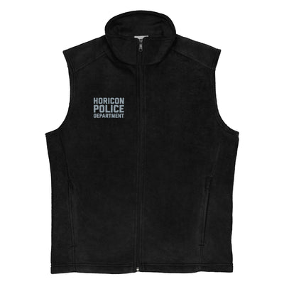 Horicon Police Department 67312758 Men’s Columbia fleece vest - 1
