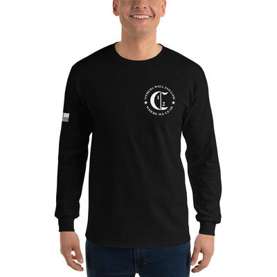 1st Battalion 2nd Marines Charlie Co Veteran 59013691 Men’s Long Sleeve Shirt- 1
