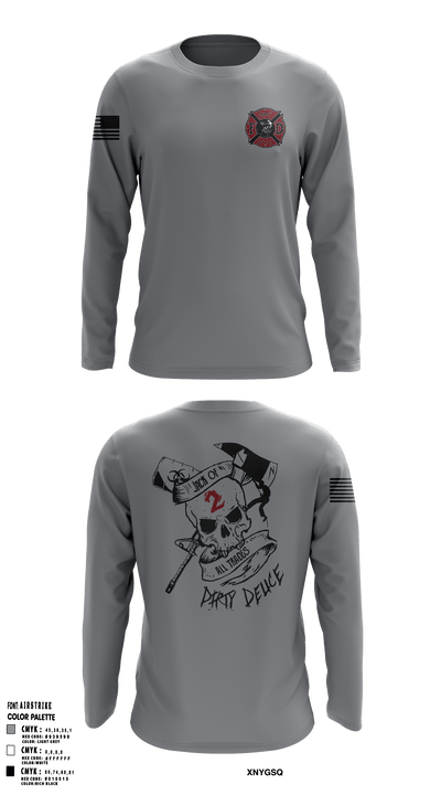 386th ECES/CEF 44039063 Long Sleeve Performance Shirt - 5