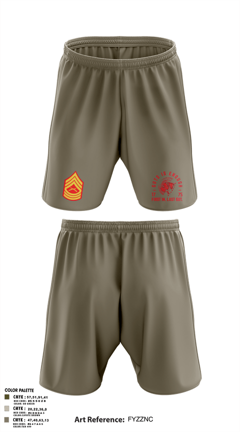 Athletic Shorts With Pockets, Zulu 109, Marines, Teamtime, Team time, sublimation, custom sports apparel, team uniforms, spirit wear, spiritwear, sports uniforms, custom shirts, team store, custom team store, fundraiser sports, apparel fundraiser