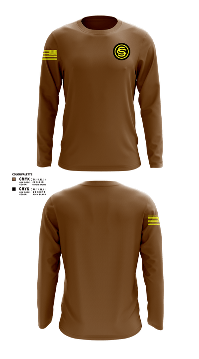 OCS 117th RTI 76770798 Long Sleeve Performance Shirt - 1