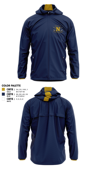 Windbreaker, Navy Youth Hockey, Ice Hockey, Teamtime, Team time, sublimation, custom sports apparel, team uniforms, spirit wear, spiritwear, sports uniforms, custom shirts, team store, custom team store, fundraiser sports, apparel fundraiser
