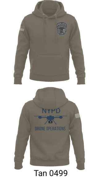Hoodie, NYPD TARU, Police, Teamtime, Team time, sublimation, custom sports apparel, team uniforms, spirit wear, spiritwear, sports uniforms, custom shirts, team store, custom team store, fundraiser sports, apparel fundraiser