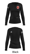 185th Engineer Support Company 57243184 Women's Long Sleeve V-neck Shirt - 37