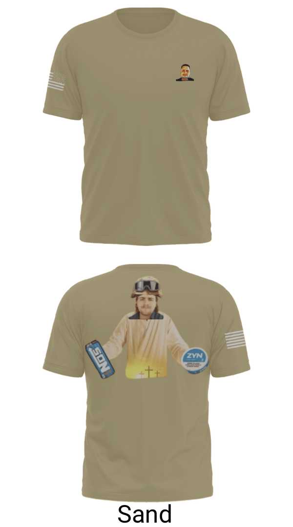 Old School Cotton Feel Shirt, 1st DSB, Marines, Teamtime, Team time, sublimation, custom sports apparel, team uniforms, spirit wear, spiritwear, sports uniforms, custom shirts, team store, custom team store, fundraiser sports, apparel fundraiser