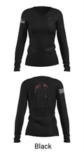 EAF 90361706 Women's Long Sleeve V-neck Shirt - 37