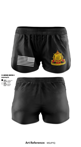Ranger Panties, 1221st TC, National Guard, Teamtime, Team time, sublimation, custom sports apparel, team uniforms, spirit wear, spiritwear, sports uniforms, custom shirts, team store, custom team store, fundraiser sports, apparel fundraiser