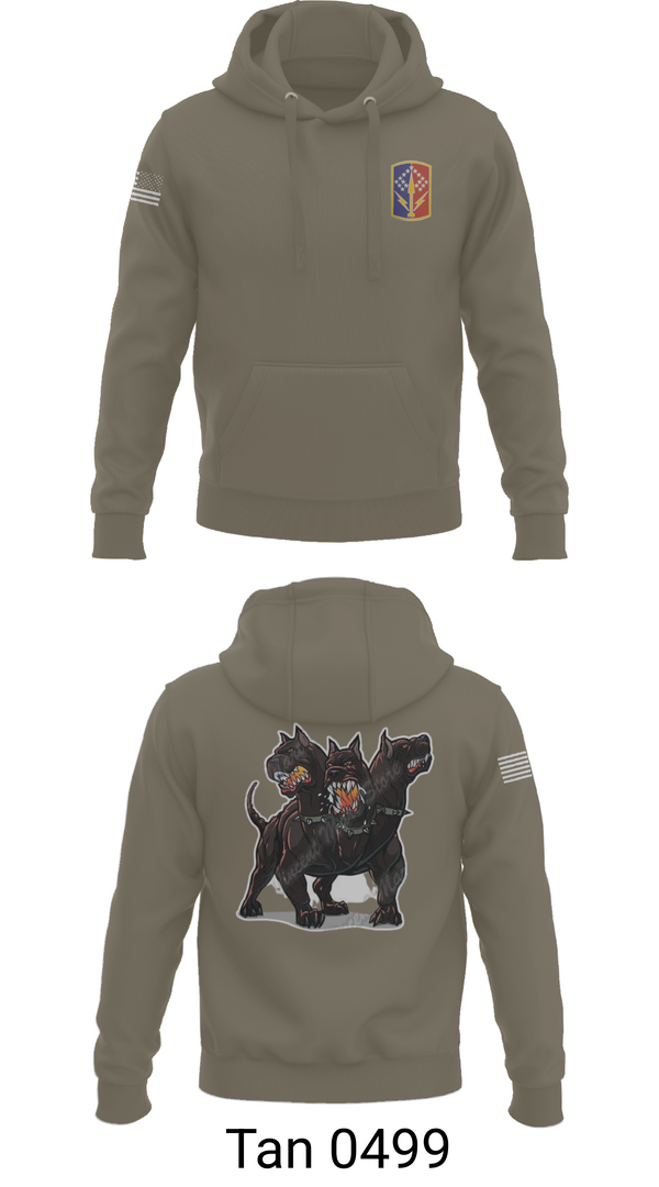 Hoodie, 1-174th ADA RGT, , Teamtime, Team time, sublimation, custom sports apparel, team uniforms, spirit wear, spiritwear, sports uniforms, custom shirts, team store, custom team store, fundraiser sports, apparel fundraiser