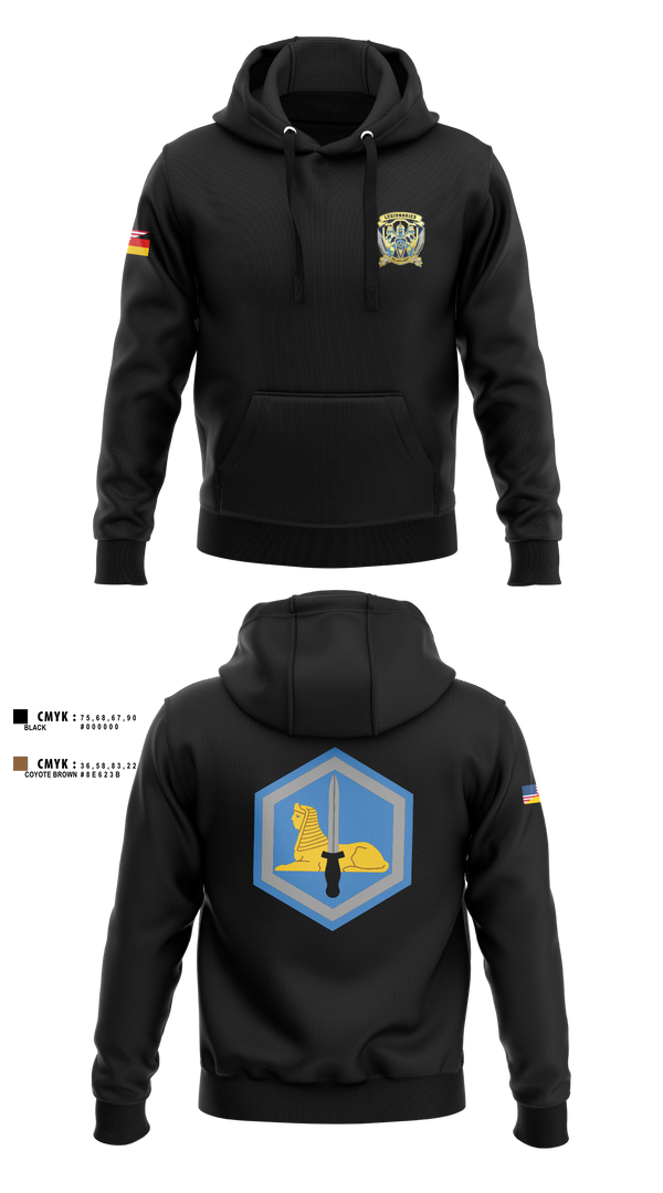 Hoodie, HHC, 66th MIB-T, , Teamtime, Team time, sublimation, custom sports apparel, team uniforms, spirit wear, spiritwear, sports uniforms, custom shirts, team store, custom team store, fundraiser sports, apparel fundraiser