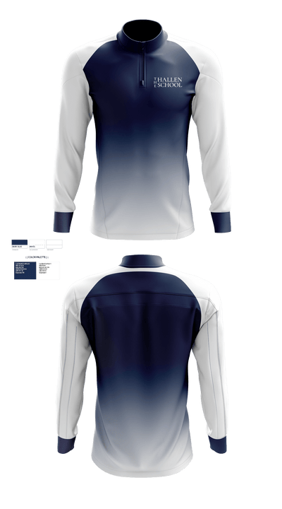 The Hallen School 41591884 Quarter Zip Jacket - 1