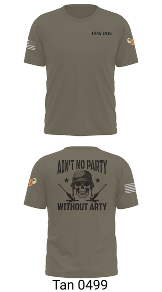 Old School Cotton Feel Shirt, 1-320th FA, Fox Battery, , Teamtime, Team time, sublimation, custom sports apparel, team uniforms, spirit wear, spiritwear, sports uniforms, custom shirts, team store, custom team store, fundraiser sports, apparel fundraiser